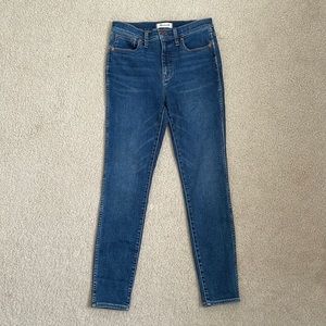 Madewell high waisted jeans